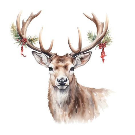 Christmas deer decorations