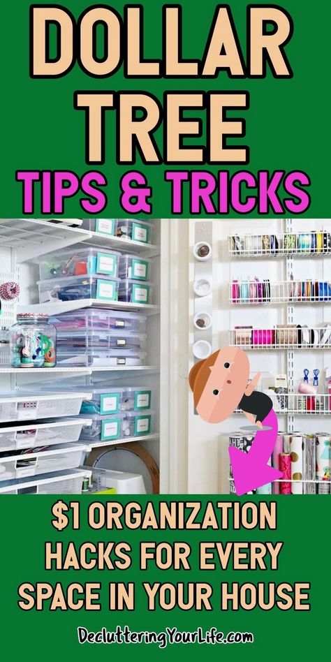 #garden #gardening #gardeningforbeginners Organizing Tips For Small Spaces, Diy Cheap Organization Hacks, Bathroom Dollar Tree Organizing Ideas, Dollar Tree Craft Room Organization Hacks, Dollar Tree Bathroom Cleaning Hacks, Dollar Tree Diy Crafts Organizing Ideas, Dollar Store Craft Organization, Dollar Store Drawer Organization, Dollar Tree Sewing Room Organization