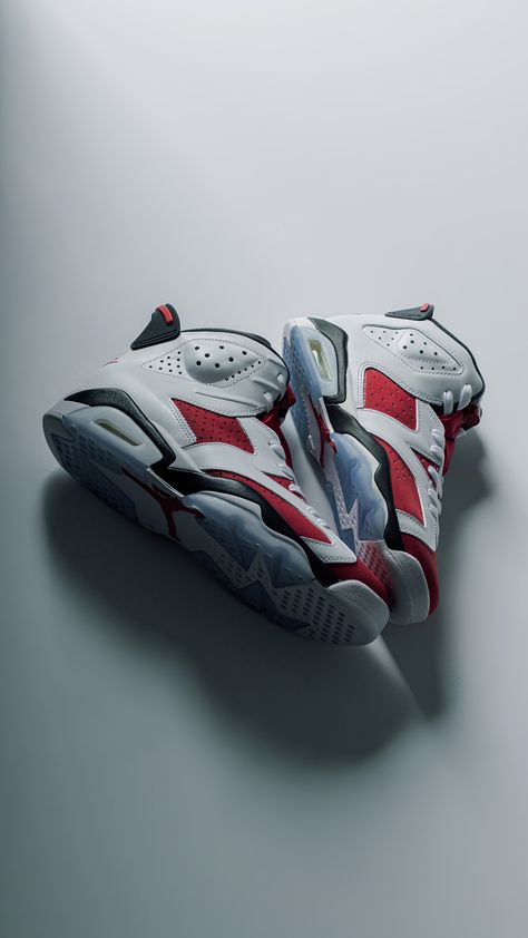 Jordan 6 Carmine Outfit Men, Sneaker Photography, Air Jordan Retro 6, Air Jordan Basketball Shoes, Sneakers Wallpaper, Air Jordan 2, Jordan Basketball Shoes, Shoes Wallpaper, Nike Air Jordan Shoes