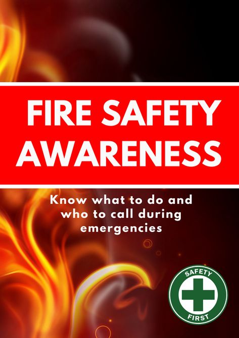 Fire Prevention Month, Fire Safety Poster, Safety Poster, Prevention Month, Safety Awareness, Safety Posters, Fire Prevention, Safety First, Fire Safety