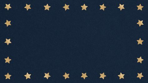 Gold star patterned frame on a midnight blue background | free image by rawpixel.com / NingZk V. Simple Google Slides Background, Background Images For Slides, Blue Google Slides Background, Background For Slideshow, Powerpoint Wallpaper Backgrounds, Google Slides Wallpaper, Cute Slide Background, Power Point Background Simple, Wallpaper For Google Background