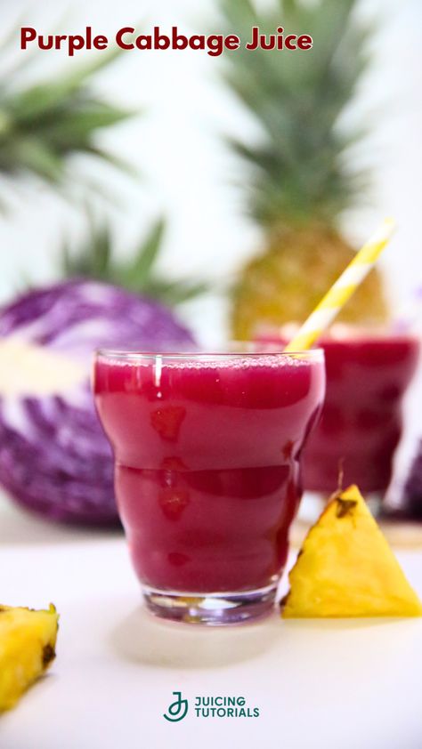 The power of purple cabbage, pineapple, and ginger creates a skin-loving blend that’s as good for you as it is delicious. 💜Promoting a glowing complexion and anti-inflammatory properties this juice works wonders from the inside out. ✨🌿 Juicer: @KuvingsUSA Auto 10 Juicer✨Use our coupon code TUTORIALS to save 10% on your order http://shrsl.com/3z5v7 Pineapple: – ... Purple Cabbage Juice, Pineapple And Ginger, Simply Juice, Juice For Skin, Cabbage Juice, Fat Burning Juice, Homemade Popsicles, Purple Cabbage, Detoxify Your Body