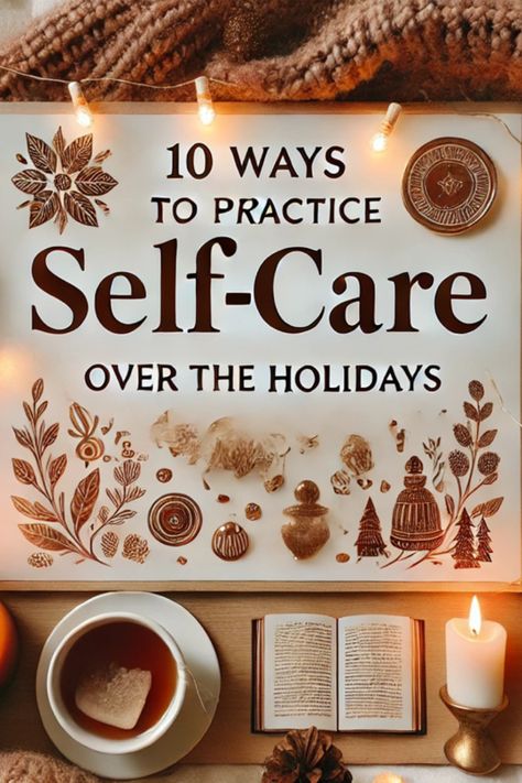 The holidays can be joyful—but also stressful! Discover 10 simple self-care practices to stay balanced and energized this season. From mindfulness routines to cozy comforts like weighted blankets and scented candles, these tips will help you prioritize your well-being. Pin now and make this holiday your most relaxing one yet! 🎁✨ #SelfCare #HolidayWellness #StressFreeHolidays Gravity Blanket, Third Space, Holiday Chaos, Holiday Prep, Holiday Tips, Seasonal Candles, Meditation Apps, Be Joyful, Weighted Blankets