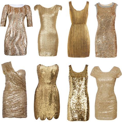 All that glitters is gold... Night time wedding bridesmaid dresses!! GLITTER & TEXTURE! Love the idea ofdifferent dresses and short dresses Night Time Wedding, Gold Dresses, Gold Wedding Theme, Bridesmaid Dresses With Sleeves, Gold Bridesmaid Dresses, All That Glitters Is Gold, New Years Eve Dresses, Eve Dresses, Bridesmaid Dresses Plus Size