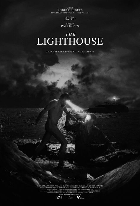 The Lighthouse. alternative poster design linktr.ee/orlandoch The Lighthouse Movie Aesthetic, The Lighthouse Wallpaper, A24 Photography, Film Poster Ideas, Lighthouse Movie Poster, The Lighthouse Poster, The Lighthouse Movie, It Comes At Night, The Witch Poster