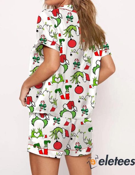 Grinch Pjs, Fluffy Pjs, 2024 Lookbook, 2023 Wishlist, The Grinch Christmas, Funny Lockscreen, Grinch Christmas Decorations, Kids Birthday Shirts, Girls Pjs