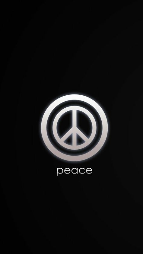 Peace Symbol Aesthetic, Peace Logo Wallpaper Hd, Peace Logo Wallpaper, Peace Black Wallpaper, Peace Wallpaper Symbol, Peace Logo Symbols, Peace Wallpaper Black, Peace Logo Art, Peace Wallpaper Iphone