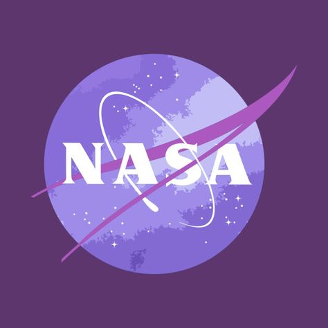 Nasa Aesthetic, Celebrities Wallpaper, Nasa Wallpaper, Nasa Logo, Lavender Aesthetic, Aesthetic Space, Logo Design Art, Cat Air, Celebrity Wallpapers