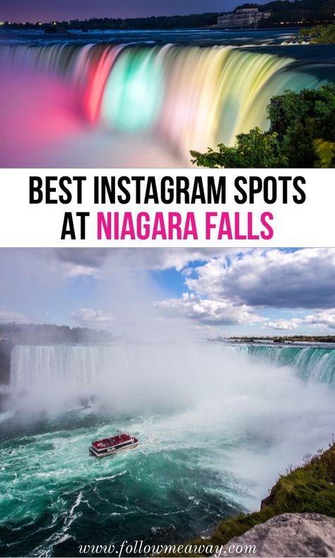 Best places to view Niagara Falls | Niagara Falls Photography Spots | Instagram locations At Niagara Falls | things to do At Niagara Falls | Best places to see Niagara Falls | Niagara Falls Photography Niagara Falls Things To Do, Niagara Falls Pictures, Niagara Falls Vacation, Niagara Falls Trip, Niagara Falls New York, Niagara Falls Ny, Instagram Locations, Niagara Falls Canada, Canada Travel Guide