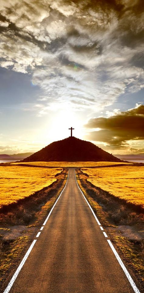 Road To Heaven wallpaper by ____S - Download on ZEDGE™ | 4d2e Jesus Christ Face, Heaven Wallpaper, Cross Pictures, Jesus Christ Artwork, Way To Heaven, Jesus Wallpaper, Amazing Nature Photography, Nature View, Angel Pictures