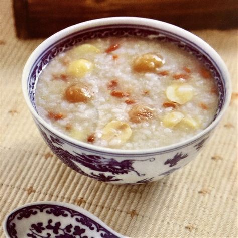 Chinese Longan Congee Longan Fruit Recipes, Congee Recipe Breakfast, Longan Fruit, Rice Congee, Vegetarian Substitutes, China Food, Most Nutritious Foods, Breakfast Choices, Herb Recipes