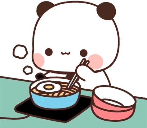 Bubu Dudu Cooking, Animated Cartoon Characters, Chibi Cat, Cute Bunny Cartoon, Cute Bear Drawings, Doodle Cartoon, Cute Panda Wallpaper, Cute Cartoon Images, Funny Cartoon Gifs