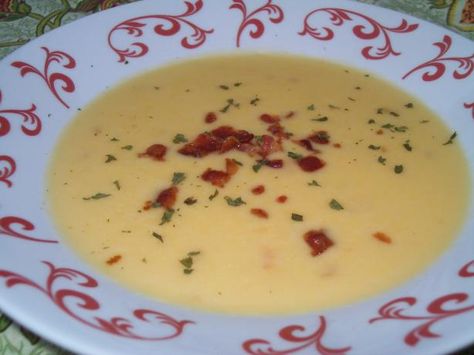 Wisconsin Cheese Soup. Photo by AZPARZYCH Wisconsin Cheese Soup Recipe, Wisconsin Cheese Soup, Soup Cheese, Cheese Soup Recipe, Beer Cheese Soups, Cheese Soup Recipes, Recipe Soup, Soup Appetizers, Cheddar Cheese Soup