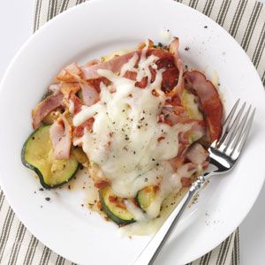 Ham  Zucchini Italiano Ham Zucchini, Baking Ham, Extra Zucchini, Ham Steak, Ames Iowa, Ham Dinner, Fresh Zucchini, Ham Casserole, Ham Steaks