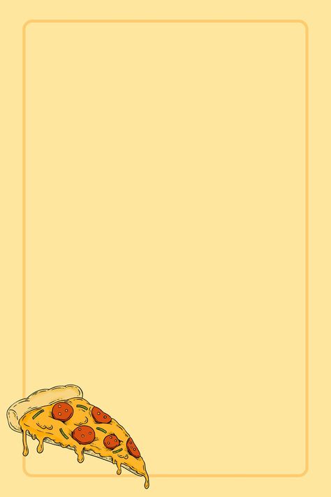 Download premium illustration of Pepperoni pizza frame design resource by Techi about cheese pizza, blank space, cheese, cheesey and copy space Pizza Background Design, Pizza Background Wallpapers, Pizza Wallpaper Backgrounds, Pizza Menu Design Ideas, Pizza Aesthetic Wallpaper, Pizza Template, Pizza Menu Design, Pizza Background, Pizza Png