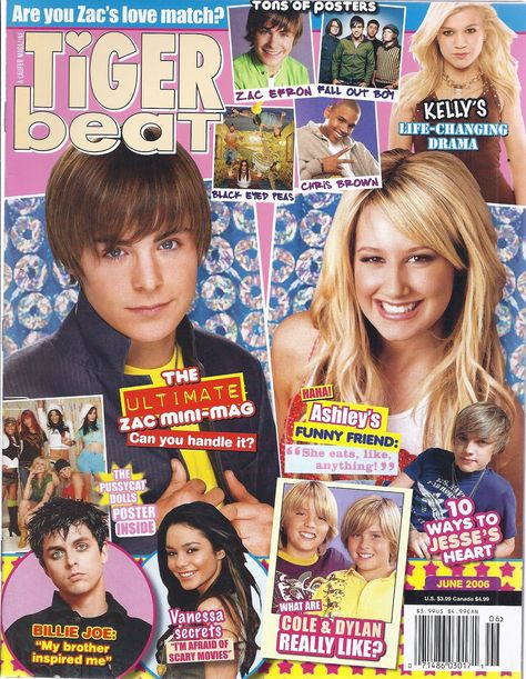 Tiger Beat Magazine 2000s, Millennial Nostalgia, 2000s Party Theme, Nostalgia Party, Tiger Beat Magazine, 2000s Posters, 2000s Magazines, Teen Magazines, Retro Magazine