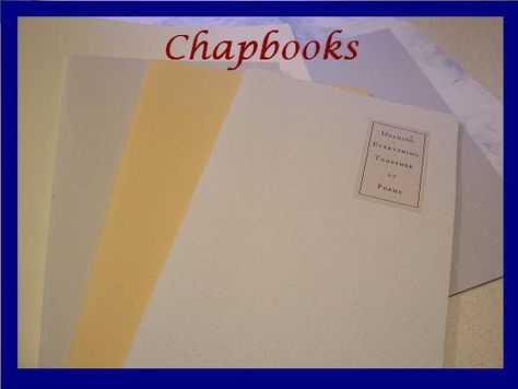 How to Make a Chapbook - An Illustrated, Step-by-Step Guide How To Make Zines, Diy Zine Tutorials, Chapbook Ideas, How To Make A Zine Book, Poetry Zine Ideas, Chapbook Design, Homemade Journals, Poetry Zine, Book Publishing Logo