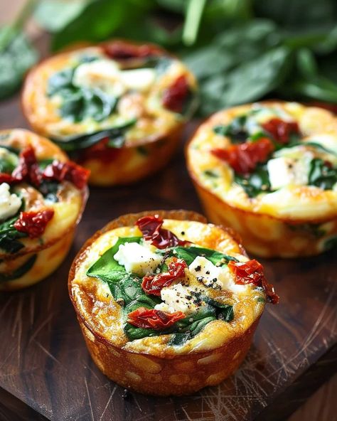 Just whipped up a batch of these delicious Mediterranean Delight Egg Muffin Cups! Perfect for a grab-and-go breakfast or a healthy snack!... https://northeastnosh.com/mediterranean-delight-egg-muffin-cups/ Spinach Feta Egg Muffins, Mediterranean Egg Cups, Feta Egg Muffins, Healthy Egg Muffin Cups, Spinach Feta Egg, Egg Muffin Cups Healthy, Egg Muffins Healthy, Egg Muffin Cups, Mediterranean Breakfast