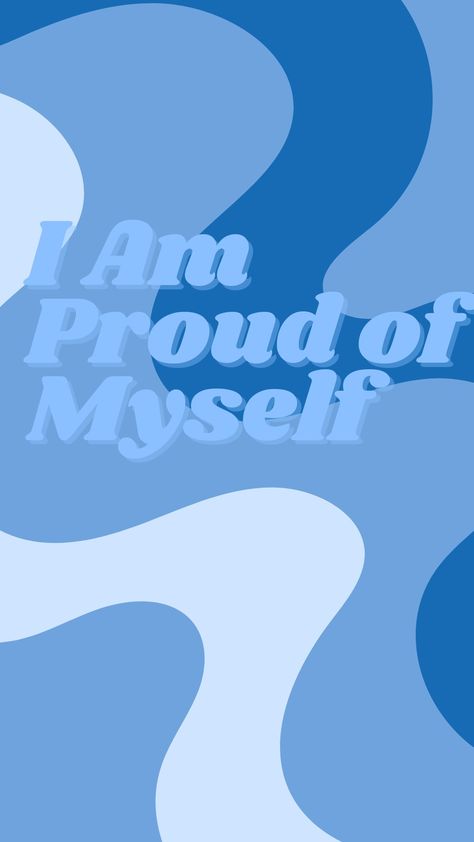 Proud Of Myself Wallpaper, Sleep Mode Wallpaper Iphone, Sleep Mode Wallpaper, Myself Wallpaper, I Am Proud Of Myself, Proud Of Myself, Blue Wallpaper, Proud Of Me, I Wallpaper