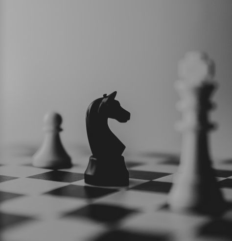 Download this photo by Piotr Makowski on Unsplash Gambit Wallpaper, Learn Chess, Night Circus, The Queen's Gambit, Chess Game, Black Horse, Character Aesthetic, White Aesthetic, Narnia