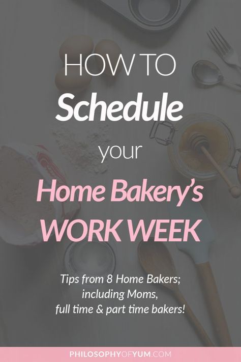 A few of my students have asked me how I plan my home bakery's work schedule to prevent burn-out, but still make a substantial income AND spend time with my family! For a more thorough post & perspective I've included the work week schedules of 7 additional home bakery owners, as well as my own. #homebakery #cakebusiness #bakingbusiness Home Baking Business, Bakery Business Plan, Home Bakery Business, Opening A Bakery, The Fear Of Failure, Cookie Business, Fear Of Failure, Cake Pricing, Baking Business