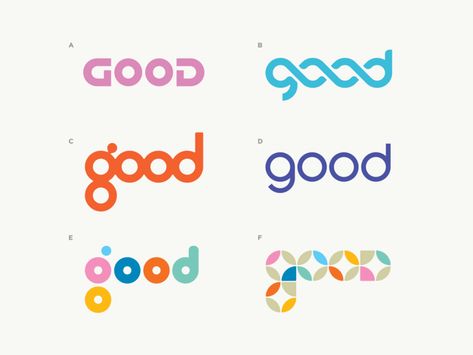 Good by Allan Peters | Dribbble | Dribbble Connection Logo, Logo Design Inspiration Branding, Bold Logo, Good Good, Text Logo, Kids Logo, Typography Inspiration, Photo Images, Story Instagram