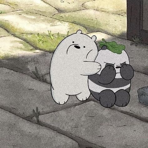 Spell Cute = P.A.N.D.A . . . . Share it if you love it! . . . . . #pandagir #PANDAMONIUM #pandancake #pandapandapanda #bestofpanda #repost Beruang Grizzly, Ice Bear We Bare Bears, Two Bears, You Are My Moon, We Bare Bears Wallpapers, Ice Bear, Ice Bears, Cute Panda Wallpaper, We Bear