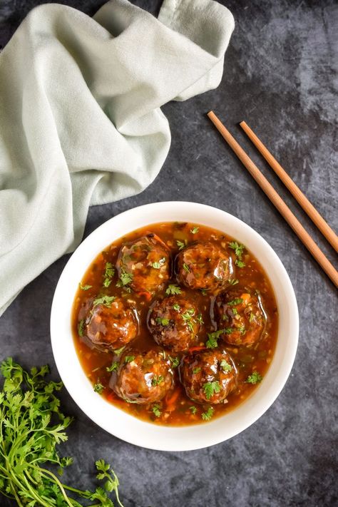 Manchurian, veg manchurian, manchurian recipe Indian Chinese Food Photography, Indian Veg Food Photography, Veg Manchurian Photography, Food Photography Chinese, Manchurian Photography, Veg Food Photography, Ananya Core, Vegetable Manchurian, Vegetable Balls