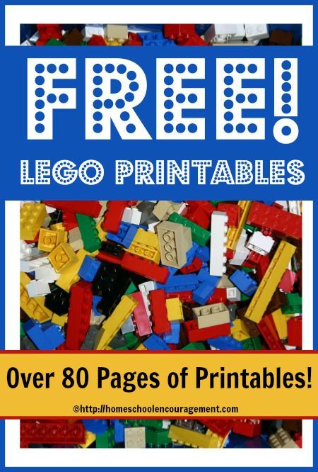 Free LEGO Printables for your school day - over 80 pages of printables. Enjoy! Lego Learning, Lego Therapy, Lego Printables, Lego Camp, Lego Math, Number Printables, Lego Challenge, Free Homeschool Printables, Lego Education