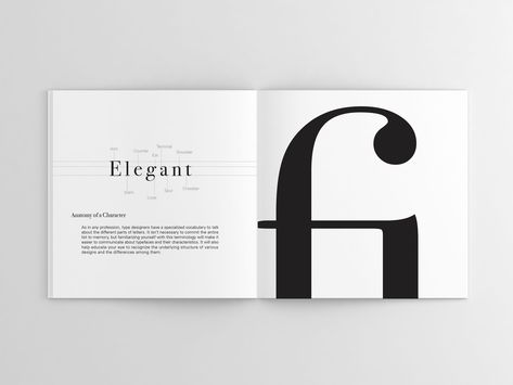 Type Specimen Book: Bodoni on Behance Typography Book Layout, Typography Book Design, Booklet Design Layout, Book Layout Design, Foto Muro Collage, Type Specimen Book, Book Editorial Design, Website Layout Inspiration, Specimen Book