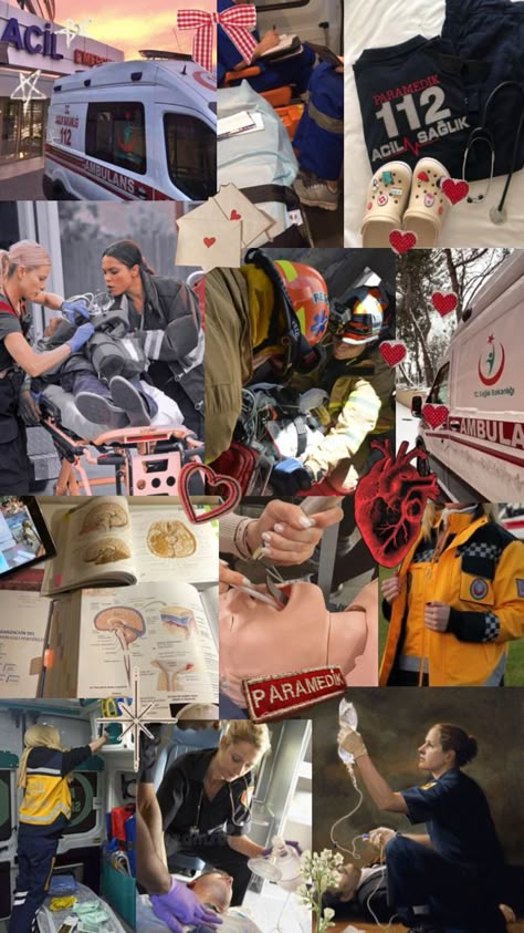 Acil tıp Paramedic Wallpaper, Emt Aesthetic, Paramedic Aesthetic, Emt Gear, Paramedic Student, Emt Study, Vet Tech School, Vision Board Success, Job Inspiration