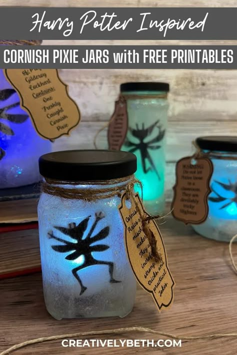 Harry Potter Crafts To Sell, Harry Potter Lantern Diy, Harry Potter Inspired Crafts, Hogwarts Crafts Diy, Hp Crafts, Harry Potter Potion Bottles Diy, Fun Harry Potter Crafts, Harry Potter Thanksgiving Decorations, Harry Potter Jars