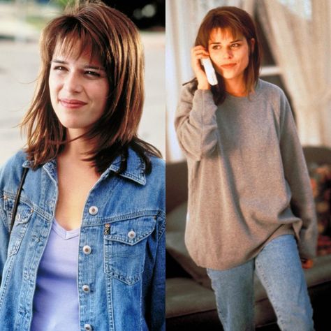 Sidney Prescott Costume - Scream Check more at https://costumerocket.com/sidney-prescott-costume/ Sydney Scream Costume, Sydney Prescott Costume, Sydney Prescott Outfit, Sidney Prescott Costume, Rare Costumes, Sydney Prescott, Sidney Scream, Scream Halloween Costume, Scream Tattoo