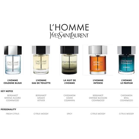 L'Homme - Yves Saint Laurent | Sephora Ysl Homme Perfume, Ysl Fragrance, Fragrance Tips, Fragrances Perfume Men, Ysl Perfume, Best Perfume For Men, Best Fragrance For Men, Sephora Beauty, Signature Fragrance