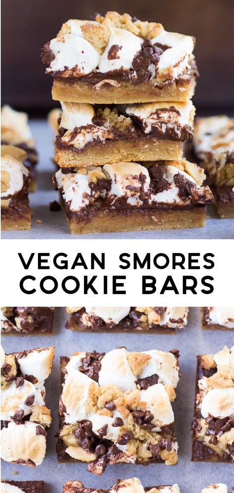 This Vegan Recipes was amazing! | Vegan Meals | Vegan Recipes Easy | Vegan | Vegan Recipes | Vegan Ideas | Vegan Dinner | Vegan Breakfast | Vegan Meal prep Easy Vegetarian Desserts, Vegan Recipes With Marshmallows, Vegan Smores Dessert, Vegan Fourth Of July Desserts, Vegan Smores Bars, Vegan Fruity Desserts, Vegan Bars Dessert, Vegan Desserts For A Crowd, Vegan 4th Of July Desserts