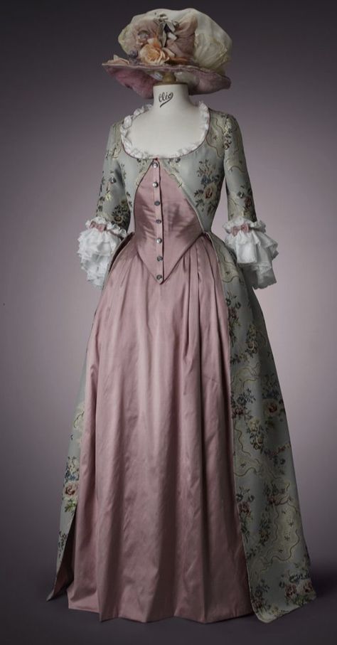 1700s Dresses, Georgian Dress, 18th Century Dresses, 18th Century Dress, Rococo Fashion, 18th Century Costume, 18th Century Clothing, Century Dress, Dress History