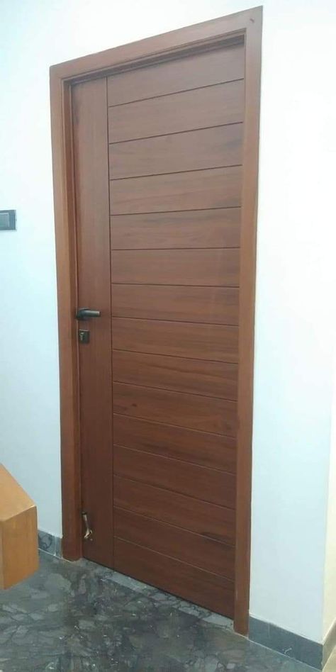 Single Wood Door Design, Veneer Door Design Main Door, Stairs Side Wall Design Indian, Door Design Sanmaika, Bedroom Wooden Door Design, Bedroom Flush Door Design, Wooden Bedroom Door Design, Ply Wood Door Design, Single Door Design For Bedroom