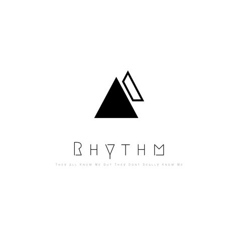 Rhythm Logo Design, Rhythm Logo, Rhythm Heaven, Rythm Game, Calligraphy Logo, Game Logo, Triangle Tattoo, Logo Design, ? Logo