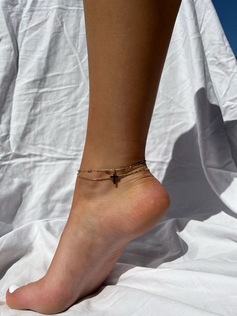 Don’t let your ankles go out naked this summer ☀️​​​​​​​​ ​​​​​​​​ 👀 If you haven’t noticed anklets are having a moment- if one good 2 is better! We’re even doubling down and stacking on both ankles 🫢🧡 try it and tag us to show off them stems 🥀 Gold Ankle Strap Anklets For Summer, Minimalist Gold Ankle Wrap Anklets, Adjustable Gold Strand Anklets, Gold Metal Chain Anklets, Silver Metal Ankle Strap Anklet, Double Down, Fun To Be One, Anklets, Jewelry Inspiration