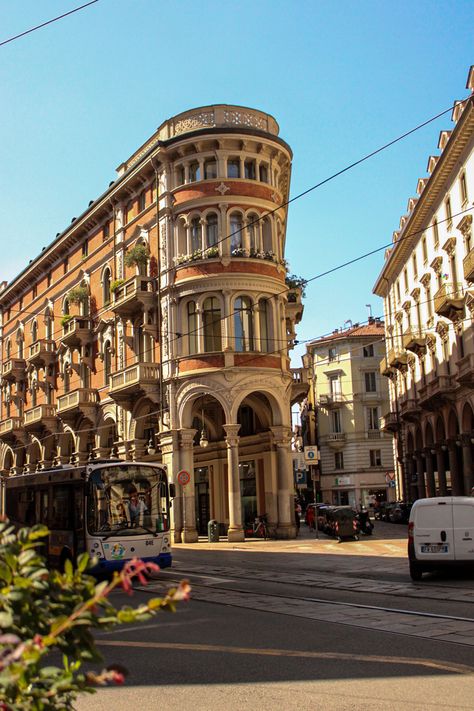 Turin Italy Photography, Torino Italy Aesthetic, Turin Italy Aesthetic, North Italy Aesthetic, Milan Italy Aesthetic, Italy Buildings, Italy Torino, Milan Aesthetic, Stresa Italy