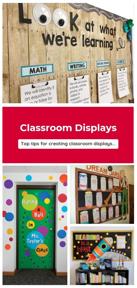 How Does Learning Happen Display, We Are Learning To Display Classroom, Y6 Classroom Displays, Goals Classroom Display, Welcome To Classroom Display, Sen Classroom Display Ideas, Learning Walls In School, Wall Displays Classroom, Hallway Displays For Student Work