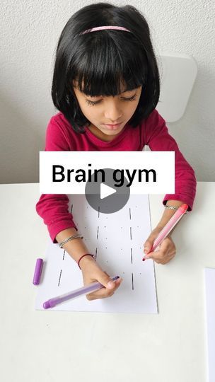 2M views · 64K reactions | 🧠Brain gym🧠 #likeandsave #trylater
This activity helps to activate both sides of the brain & ofcourse alternative way to reduce the screen time.

Follow @preethi_manojkumarfor for more screen free play ideas

Activity Inspired by @rozumailukkyiv

[kidsactivity, kids play ideas, kids activities, homeschooling, earlylearning, brain gym, brain development]

#braingymforkids#brainteaserforkids#earlybrain#earlybraindevelopment#instareels#kidsactivityreels | Logapreethi | Kids Activities | andreavanzo_composer · Amélie x Interstellar Brain Activity For Kids, Brain Exercises For Kids, Pre Schooler Activities Ideas, Brain Gym Activities, Kids Play Ideas, Brain Games For Kids, Brain Gym Exercises, Brain Gym For Kids, Brain Exercises