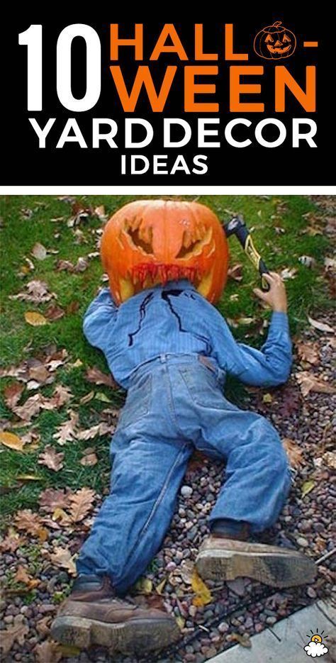 Halloween Trails Scary, Outdoor Easy Halloween Decorations, Halloween Trail Ideas Scary, Scary Yard Decorations Diy, Easy Scary Outdoor Halloween Decorations, Scary Halloween Yard Ideas, Brick Wall Halloween Decor, Scary Hayride Ideas, Spooky Pumpkin Decorating Ideas