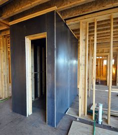 Have seen a good bit of discussion on these lately ... Tornado Room with steel plate walls via LOAA @Bob Borson aka @BobBorson Diy Tornado Shelter, Diy Tornado, Tornado Wallpaper, Tornado Room, Tornado Safe Room, Plate Walls, Tornado Gif, Storm Cellar, Tornado 250