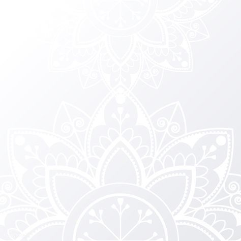 Silver white mandala background vector | premium image by rawpixel.com / sasi Islamic Background Vector, Yoga Background, Islamic Design Pattern, Mandala Illustration, Eid Card Designs, Rose Gold Texture, Bg Design, Neon Backgrounds, Mandala Background