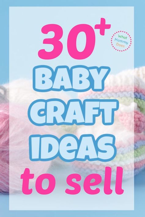 Baby Gifts To Make And Sell, Baby Gifts To Make Creative, Sewing Items To Make And Sell, Make To Sell Project Ideas, Easy Diy Baby Gifts, Diy Baby Crafts Handmade Gifts, Home Made Baby Gifts Ideas, Baby Handmade Gifts, Homemade Baby Gift Ideas