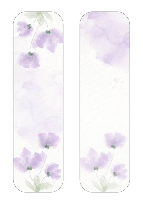 Blank Printable Watercolor Bookmarks Bookmarks Templates Free, Bookmark Background Aesthetic, Bookmark Outline Printable, Blank Bookmark Template, Bookmarks Handmade Printable, Watercolour Bookmarks Flower, Korean Bookmarks Printable, Book Mark Printable Free, Cute Bookmark Printable