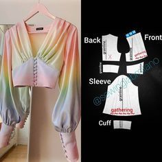 Detail Couture, Sew Ins, Diy Fashion Clothing, Womens Business Casual, Pattern Blouse, Sewing Design, Diy Sewing Clothes, Drafting Patterns, Clothes Sewing Patterns