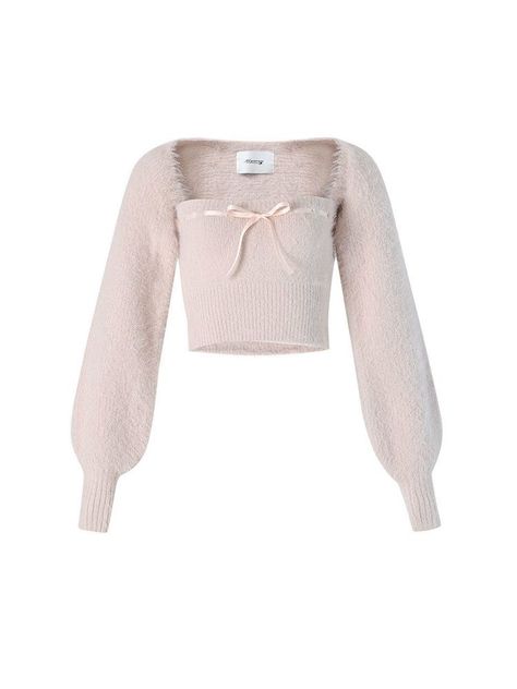 Knitted Bolero, Bolero Cardigan, Shrug Sweater, Dream Clothes, Amelie, Cropped Sweater, Look Fashion, Tube Top, Aesthetic Clothes