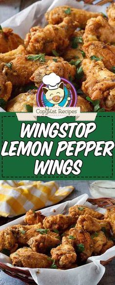 Lemon Pepper Wing Stop Recipe, Lemon Pepper Wingstop Recipe, Wing Stop Copycat Recipes, How To Make Wingstop Wings, Wingstop Chicken Wings Recipe, Wingstop Wings Recipe Copycat, Wing Stop Recipes, What Goes With Wings, Lemon Pepper Recipes